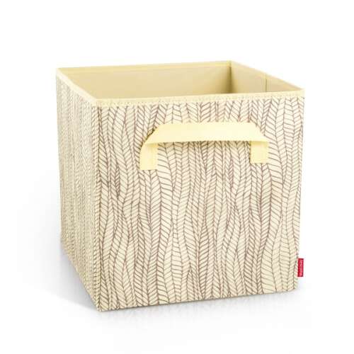FANCY HOME Open Box 30 x 30 x 30 cm, Cream