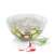 4FOOD Szilikon ételfedő, 30cm, salátával teli tálra húzva