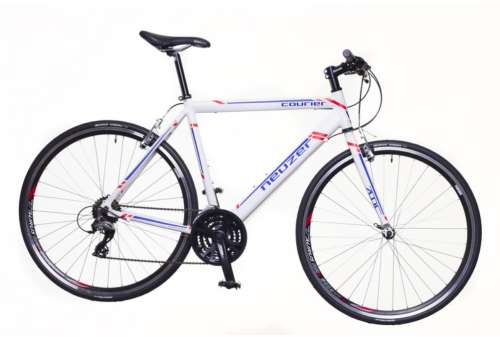 Bicicleta de fitness pentru bărbați Neuzer Courier 54cm #white-blue 31388561