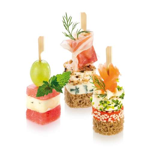PRESTO Bamboo Skewers used for appetizers, canape skewers