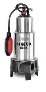Elpumps BT 6877 K INOX submersible sewage pump with shredder, stainless steel, 1600W, 26000 l/h, 18m head - Irrigation