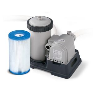 Ротационна помпа за вода с хартиен филтър Intex - 2500GPH (28634GS) 126445776