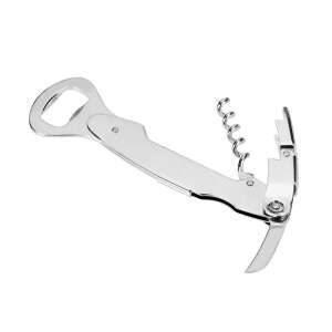 PRESTO Dvostepeni konobarov otvarač za vino, otvarač za boce, rezač za foliju - Barski alat