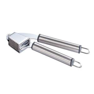 GrandCHEF Knoblauchpresse, Edelstahl, leicht zu reinigen, spülmaschinenfest - Küchenzubehör