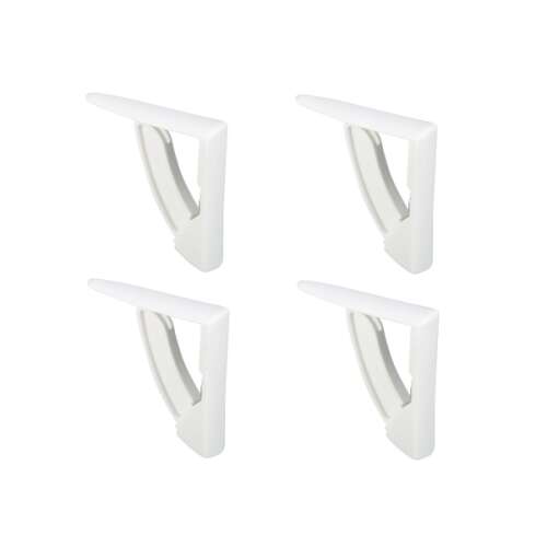 Tescoma PRESTO Tischdeckenklammern, 4er Pack, universell, weiß