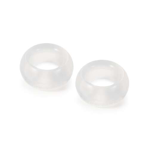 PRESTO Türklinkenschutz, 2 Stück, klares Silikon, schützt Wände und Möbel vor Türgriff-Aufprall