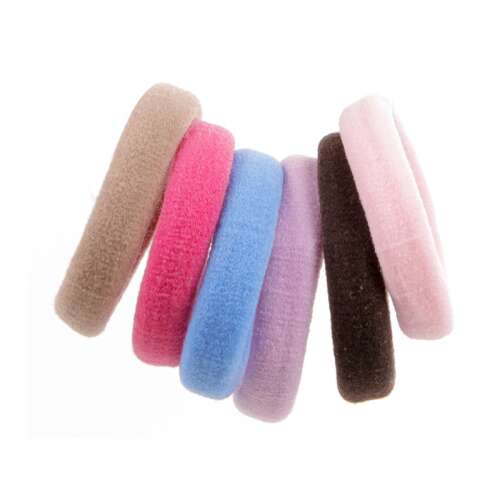 6er Pack Haargummis, weiche und bequeme Haargummis, Haargummis für Frauen und Mädchen