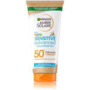 Garnier Ambre Solaire Kids Sensitive Advanced Sunscreen mit hohem Sonnenschutz für empfindliche Haut SPF 50+ 175ml 57456723 Sonnenschutzmittel