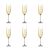 CHARLIE Champagne Flutes, 220 ml, 6 pcs 74015686