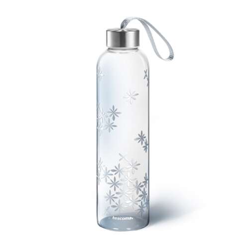 myDRINK 0,7L Glasflasche mit Blumenmuster, Tescoma