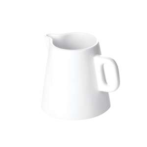 GUSTITO Creamer, white porcelain creamer, 200ml capacity, microwave safe, dishwasher safe, freezer safe - Kitchen Utensils & Gadget
