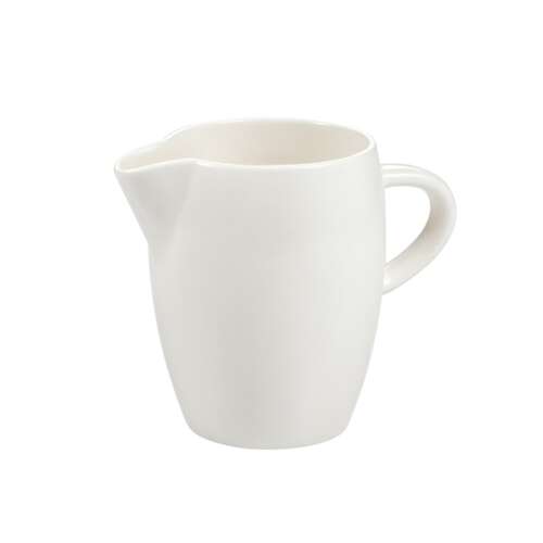 ALL FIT ONE Кана за сметана, бяла порцеланова кана за сметана, капацитет 180 ml, подходяща за миене в съдомиялна машина