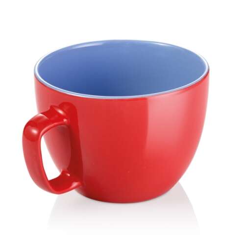 CREMA SHINE Extra Large Mug, Red