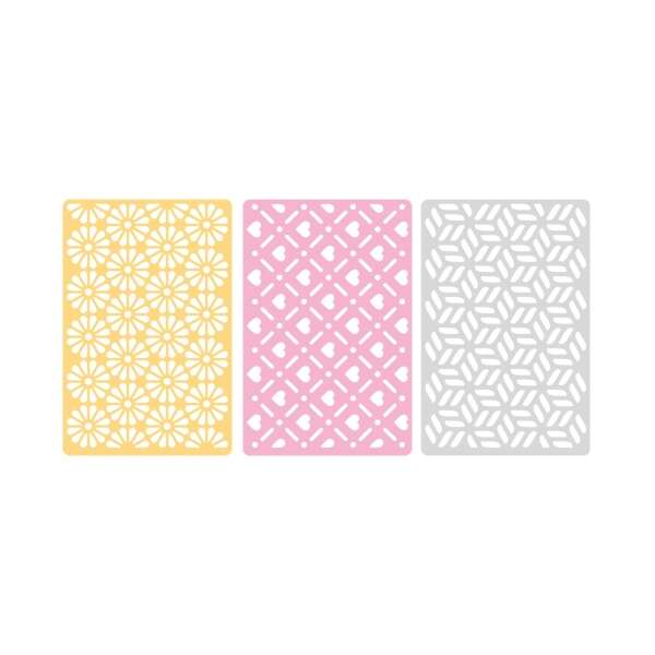 Tescoma DELÍCIA Díszítő sablonok tekercsekhez, 3 db