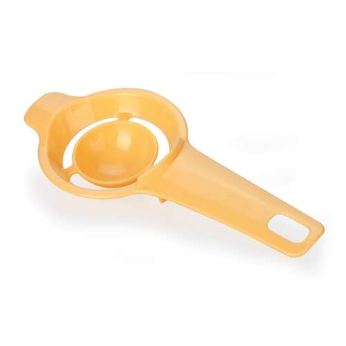 DELÍCIA egg white separator, yellow plastic egg yolk separator with handle