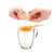 DELÍCIA egg white separator in use, separating egg yolk from egg white