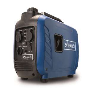 Scheppach SG 2500i Inverter-Generator, 2000W, blau, tragbare Stromquelle - Aggregatoren