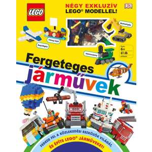 LEGO Fergeteges járművek - Négy exkluzív LEGO jármű modelljével 46843444 Gyermek könyvek - Jármű