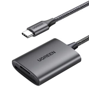 UGREEN CM401 USB-C kártyaolvasó (szürke) 144931658 - USB kártyaolvasó