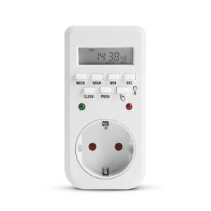 Digitale Zeitschaltuhr - mit LED-Anzeige - 250V - 16A 57116624 Timer-Schalter