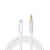 AUX átalakító kábel Lightning-ról 3,5mm jack-re, 1 méter, ezüst-fehér 56840880