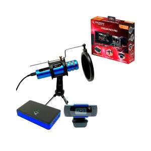 Raiden Stream Pack Pro streaming set za PS5, PS4, Xbox, Nintendo Switch i PC - Mikrofon