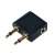 Logilink Audioadapter, 2x 3,5 mm 2-Pin/M 3,5 mm 3-Pin/F, 90 -os szög 57621576