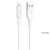 Kabel HOCO X25 Biały Lightning, USB do Lightning