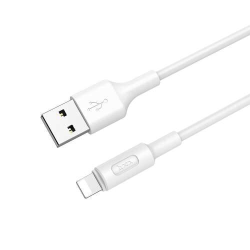 Cablu HOCO X25 Alb USB la Lightning Prim Plan