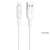 Cablu HOCO X25 Alb Lightning, USB la Lightning