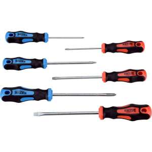 Set șurubelnițe Extol Premium 6 buc. cu șurubelnițe plate și Phillips - Șurubelnițe