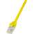 LogiLink Econline Cat.5e U/UTP yellow patch cable, 7.5m
