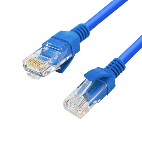 Logilink kék Cat6 UTP patch kábel két RJ45 csatlakozóval - UTP kábel