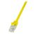 Žltý Logilink Cat.6 patch kábel s RJ45 koncovkou