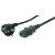 LogiLink power cable, CEE 7/7 (90°) to IEC C13, 1.8m