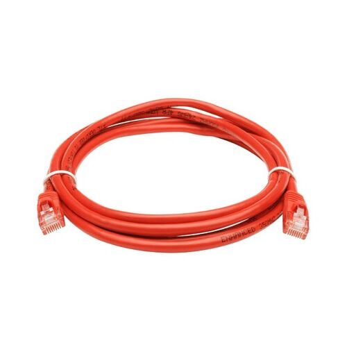 LogiLink Econline Cat.6 U/UTP piros 10m patch kábel - Patch kábel