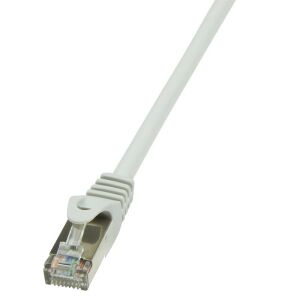 LogiLink Cat6 gray 15m patch cable close-up - Cable