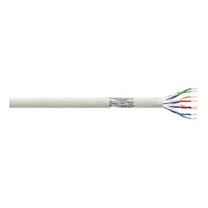 LogiLink Cat.6 S/FTP kábel, szürke, belső vezetékek láthatóak - Logilink