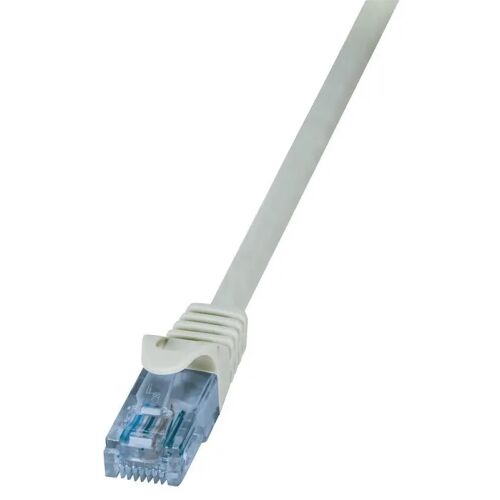 Logilink Cat6A U/UTP Patch kábel, 2m, Sivá