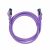 Cablu patch Logilink 2m violet Cat6A S/FTP încolăcit