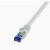 Logilink Patch-Kabel Ultraflex, Kat.6A, S/FTP, grau, 1 m 91249818