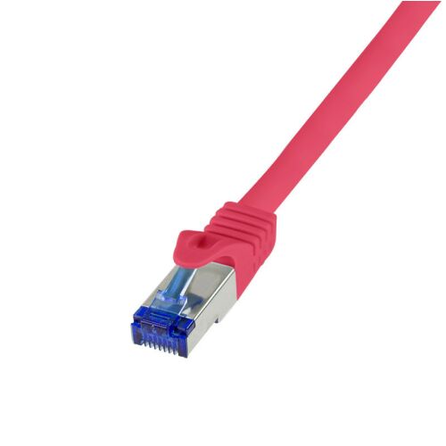 Logilink piros Cat6A S/FTP Ultraflex Ethernet kábel - Logilink
