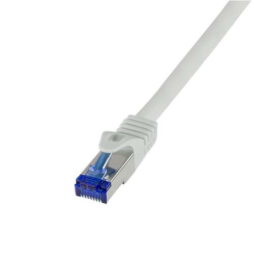 Logilink 30m Cat6A S/FTP Ultraflex Patch kábel, szürke - Patch kábel