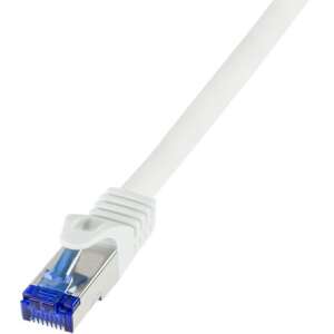 Cablu de conectare Logilink Ultraflex Cat.6A S/FTP, alb, 20 metri - Cabluri patch