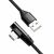 Logilink USB 2.0 Type-C to USB-A cable, angled connector detail