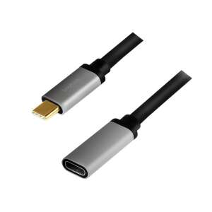 Logilink USB 3.2 Gen2 Type-C cable, C/M C/F, 4K, aluminum, 0.5m - USB Cable