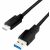 Close-up of Logilink USB Type-C to USB-A cable