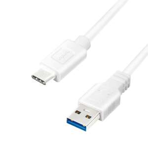 Logilink USB 3.2 Gen1 Type-C to USB-A cable, white, 2m - Logilink USB Cable