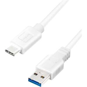 Logilink Kabel USB 3.2 Gen1 Type-C do USB 3.0 A, biały, 3m - Kabel USB