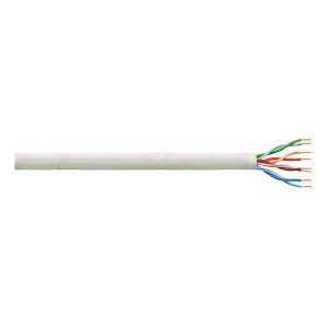 Logilink Telepítőkábel PrimeLine, Cat.6, U/UTP, szürke, 100 m 91250084